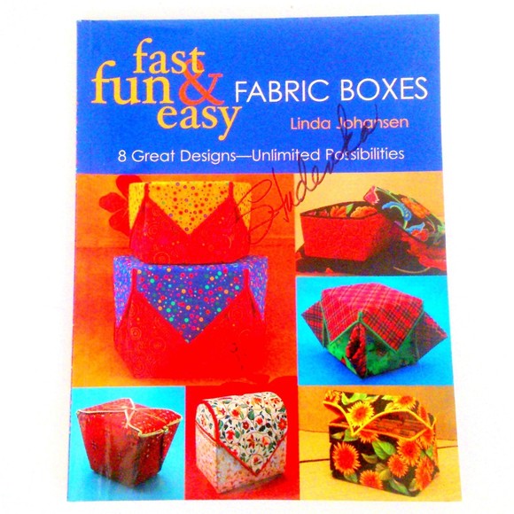 Lot of 5 Applique Pattern Books for Boxes Bowls and Bags Linda Johansen - Picture 6 of 7